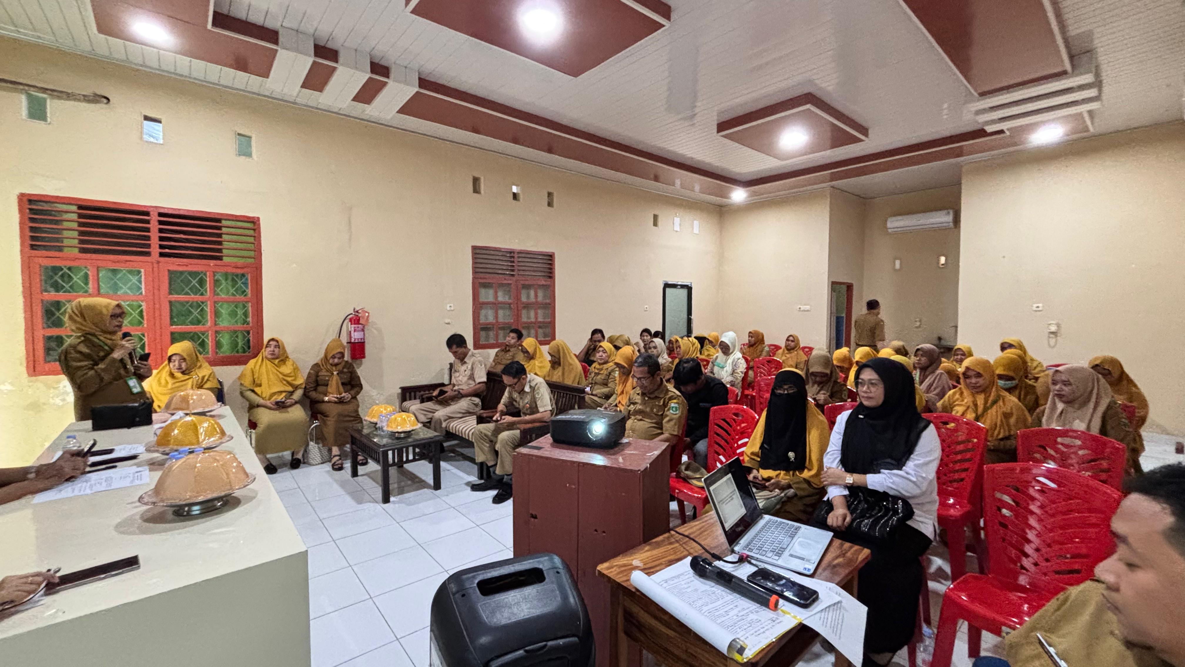 PAI KUA Watang Sawitto Ikuti Lokakarya Mini Lintas Sektor di Puskesmas Salo