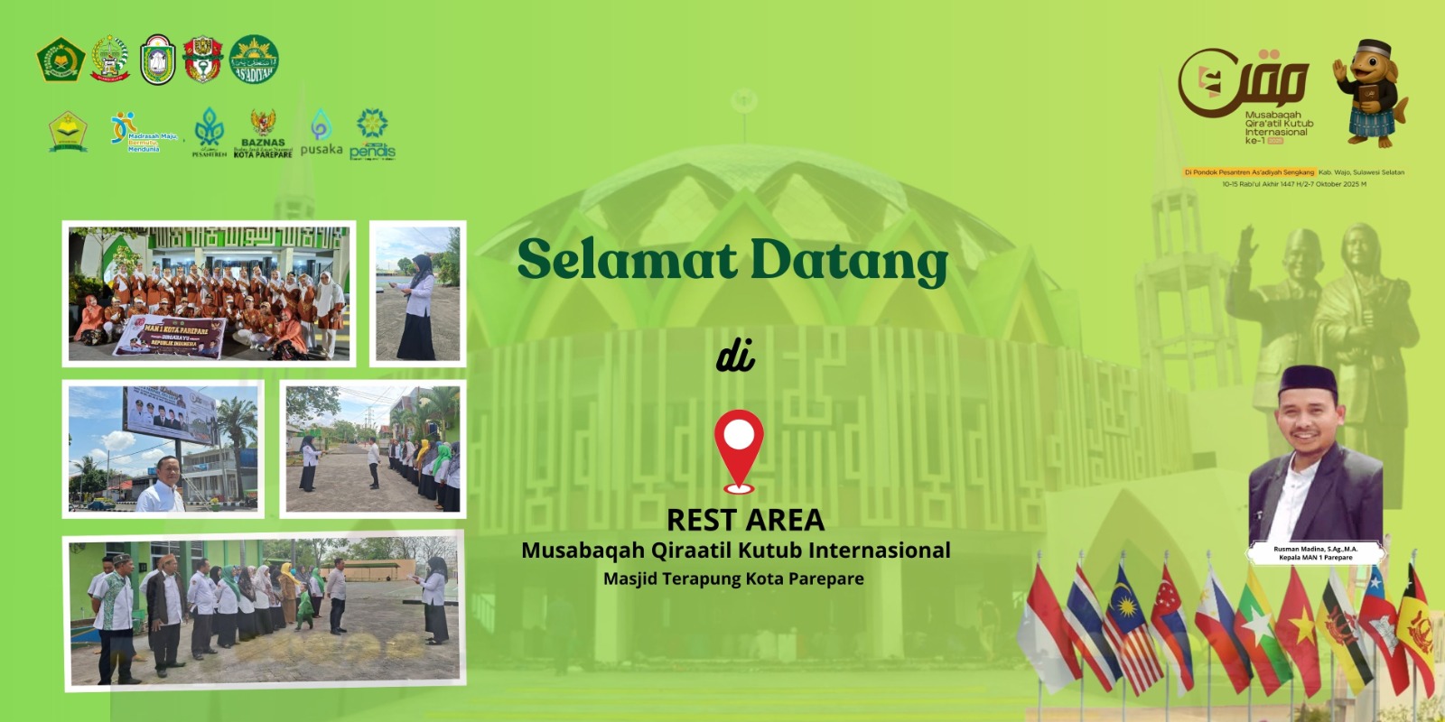 MAN 1 Parepare SIap Sambut Kafilah MQKI