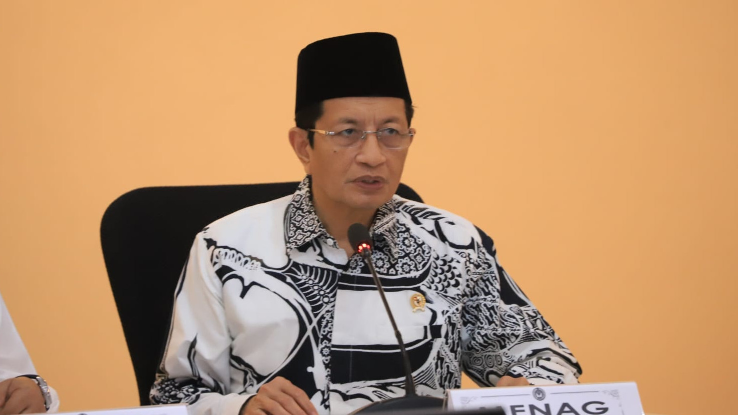 Menag Ri Prof. Dr. KH. Nasaruddin Umar, MA.