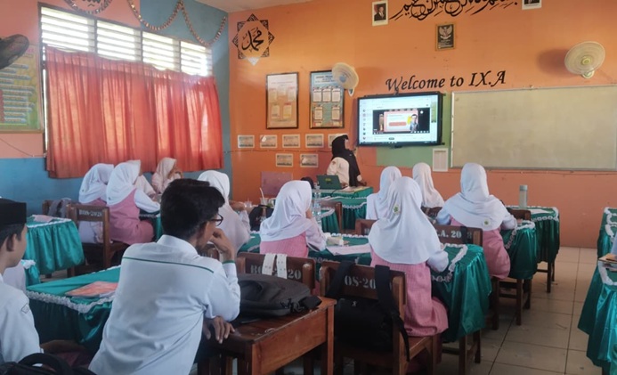 Dengan Pemanfaatan Teknologi, Supervisi Guru MTsN 1 Sidrap Berjalan Lancar