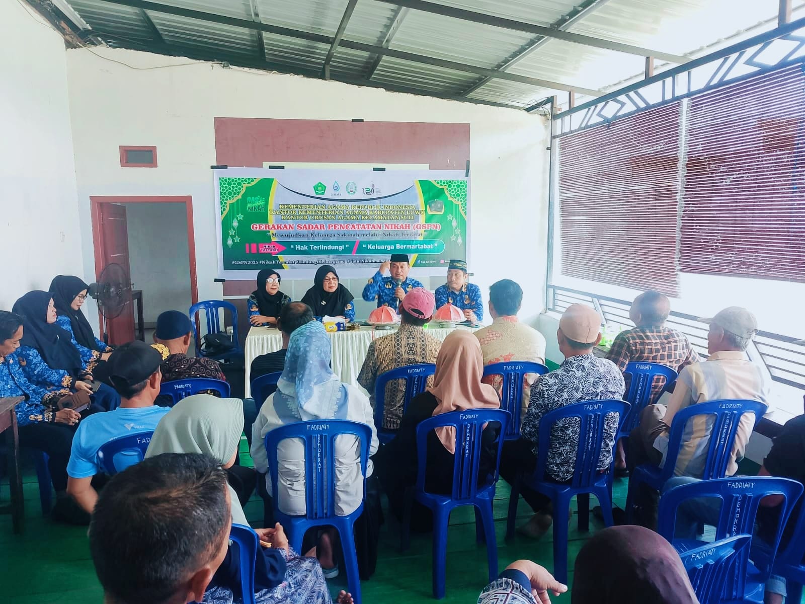 Muhammad Arsyad, S.Ag Sosialisasikan GSPN