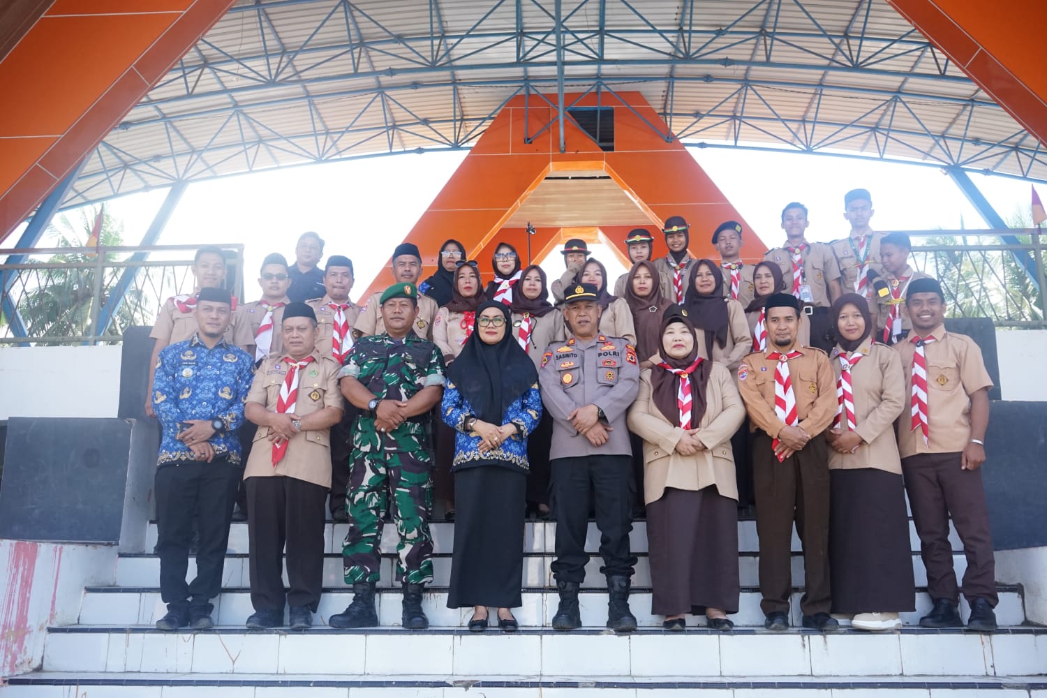 Ambalan PANTOMA MAN 1 Sinjai Gelar PKCR 1 tahun 2025
