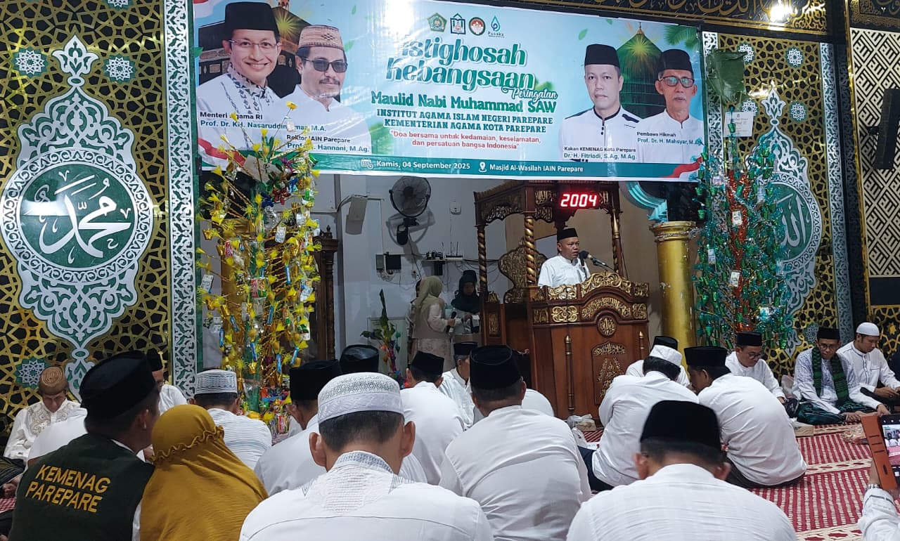 Istigasah Kebangsaan serangkai Peringatan Maulid Nabi Muhammad saw