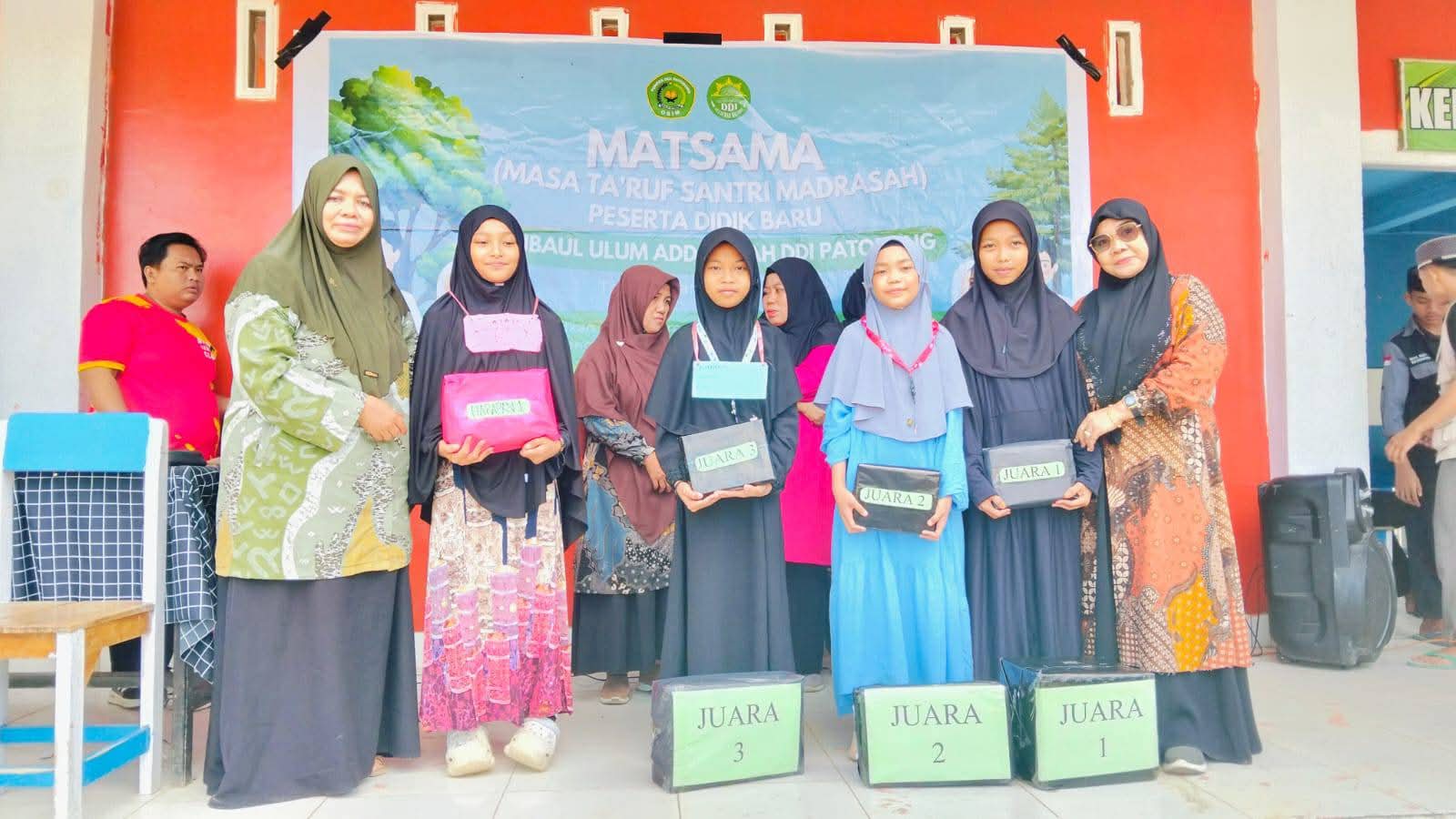 Ponpes Manbaul Ulum Addariyah DDI Patobong Gelar MATSAMA