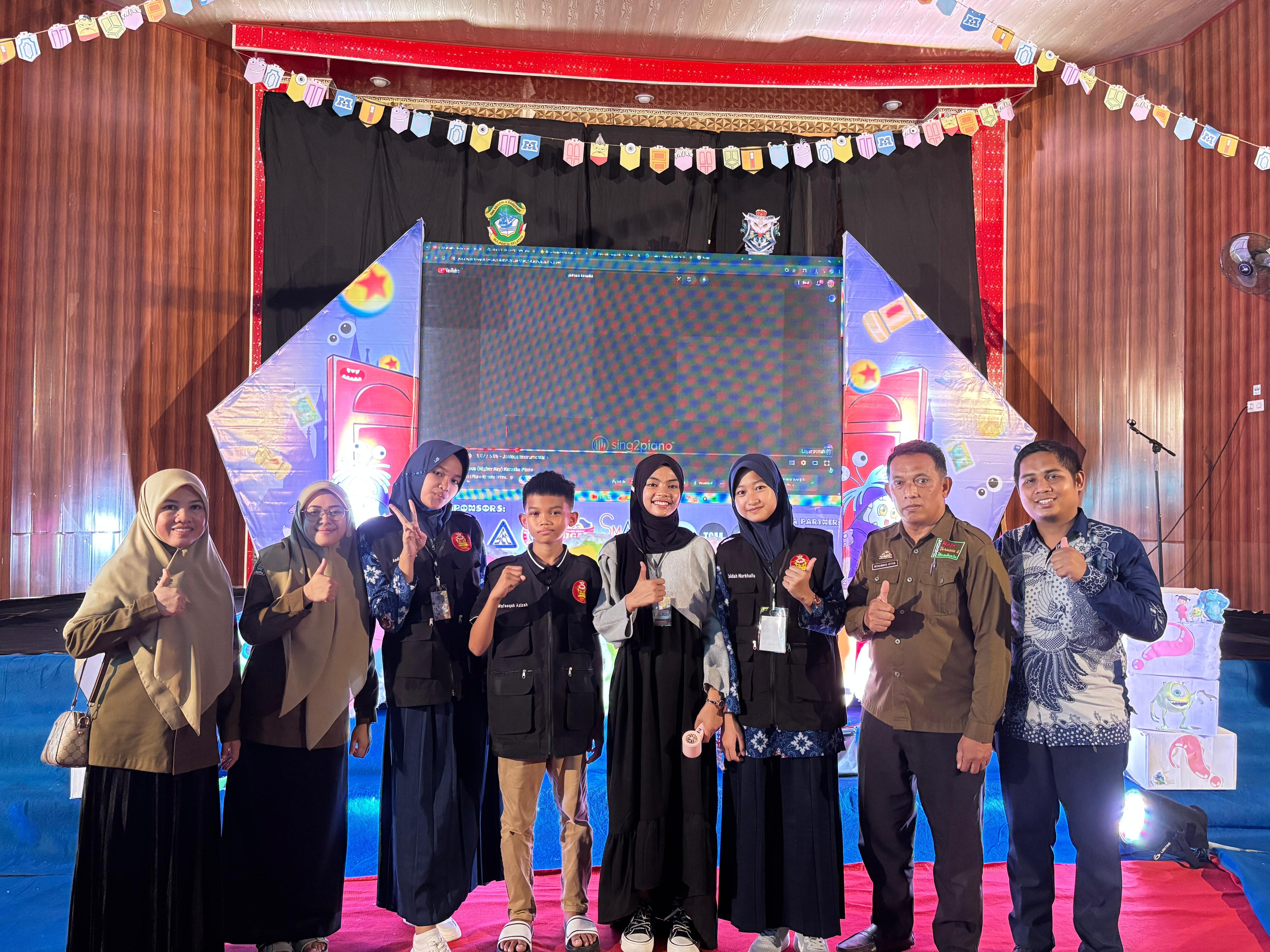 Uji Skill Bahasa Inggris, Siswa MTsN 2 Sidrap Ikuti Lomba SECC 2025 di SMAN 5 Parepare