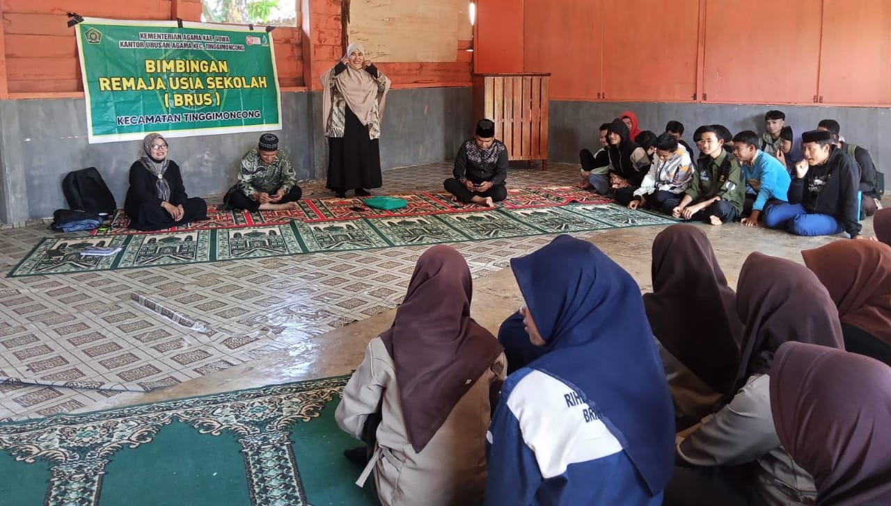 Penyuluh saat sampaikan materi