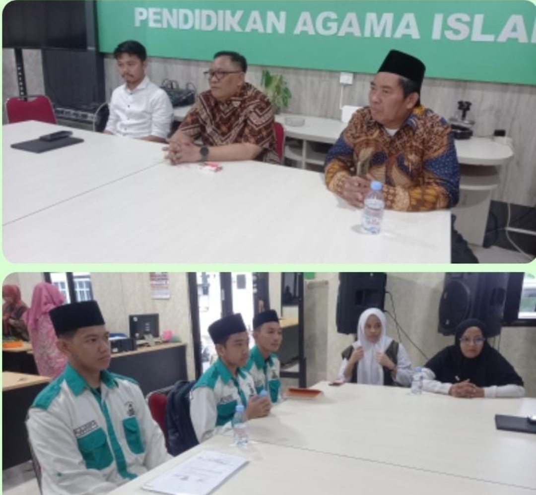 Pengurus Rohis Provinsi Audiensi ke Kanwil Kemenag Sulsel