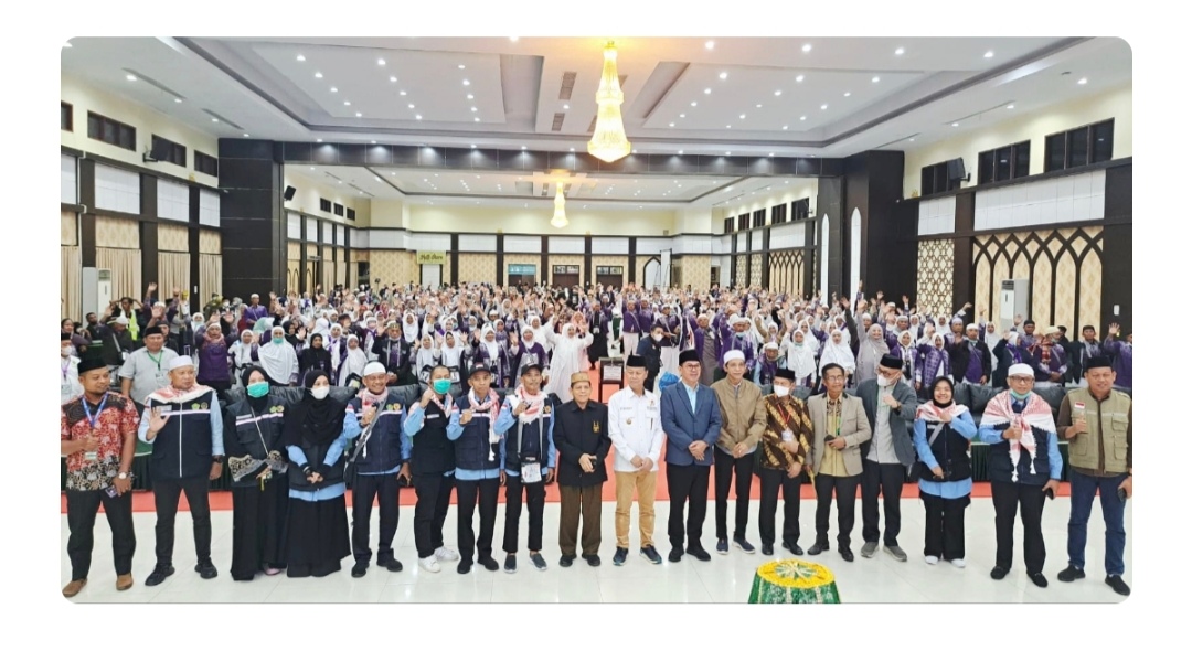 Penerimaan Jemaah Haji kloter 18 Embarkasi Makassar