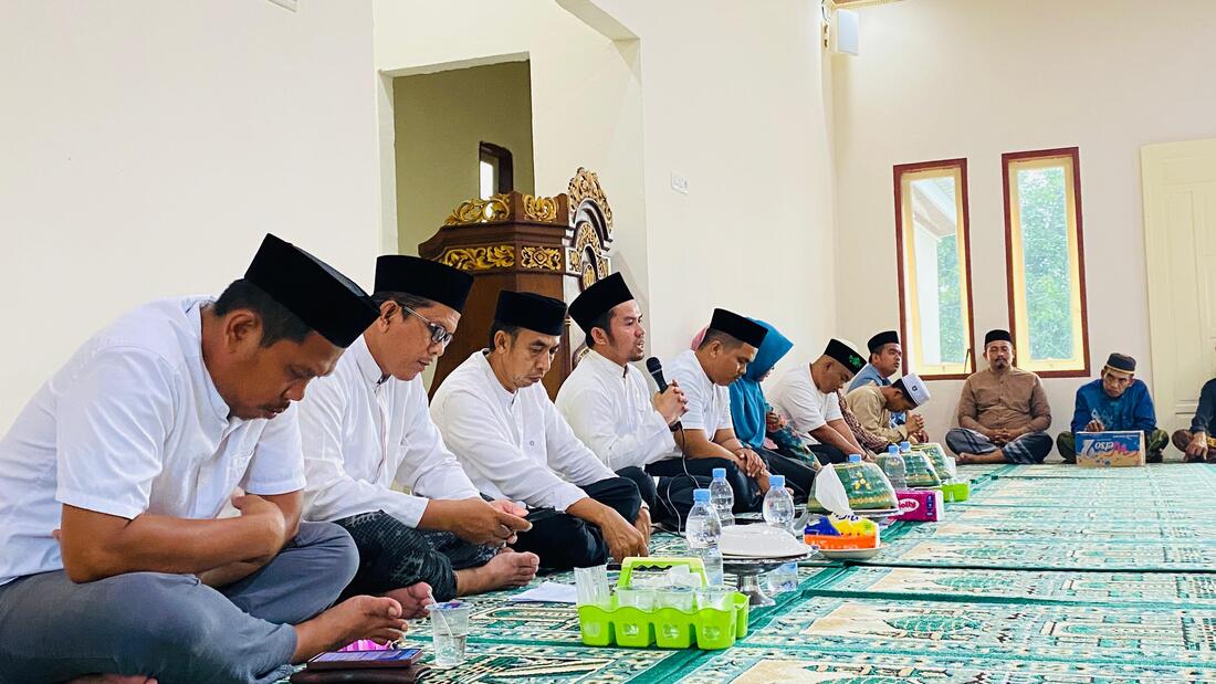 suasana Zikir, Doa Akhir tahun dan Awal Tahun 1447 H. di Masjid Al-Akbar Mubarak