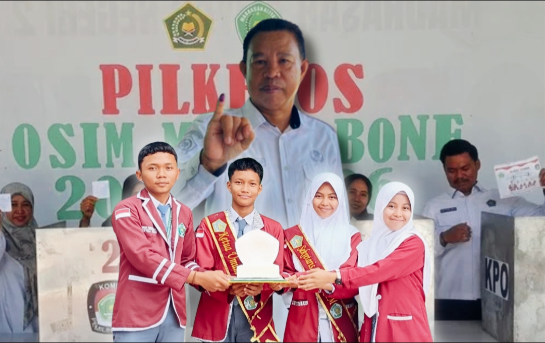 MAN 2 Bone menggelar Pemilihan Ketua Osim untuk periode kerja tahun 2025/2026, pemilihan digelar terbuka di lapangan madrasah diikuti seluruh guru, pegawai dan siswa MAN 2 Bone, Senin, 26 Januari 2026.