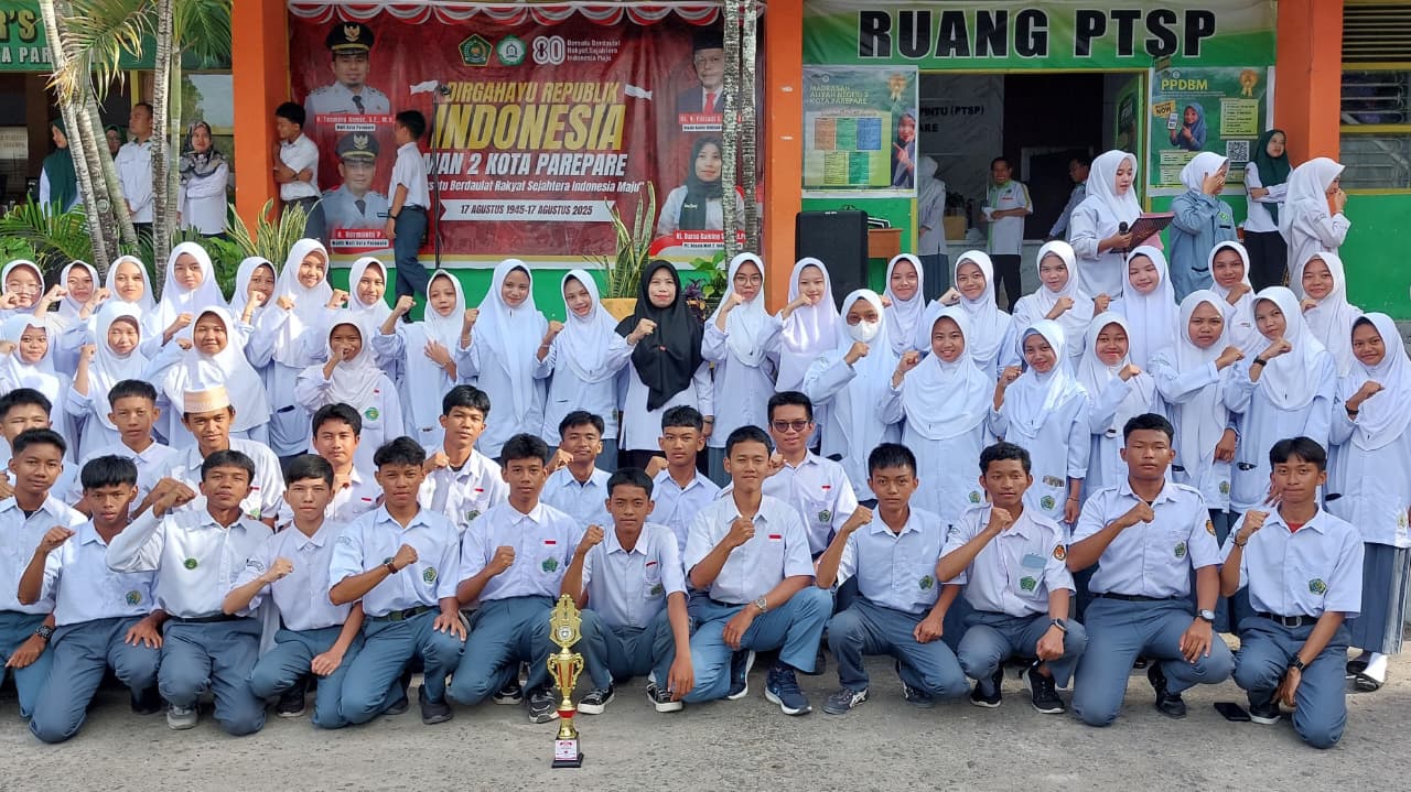 Seremoni Apresiasi Juara kepada Peserta Didik MAN 2 Kota Parepare