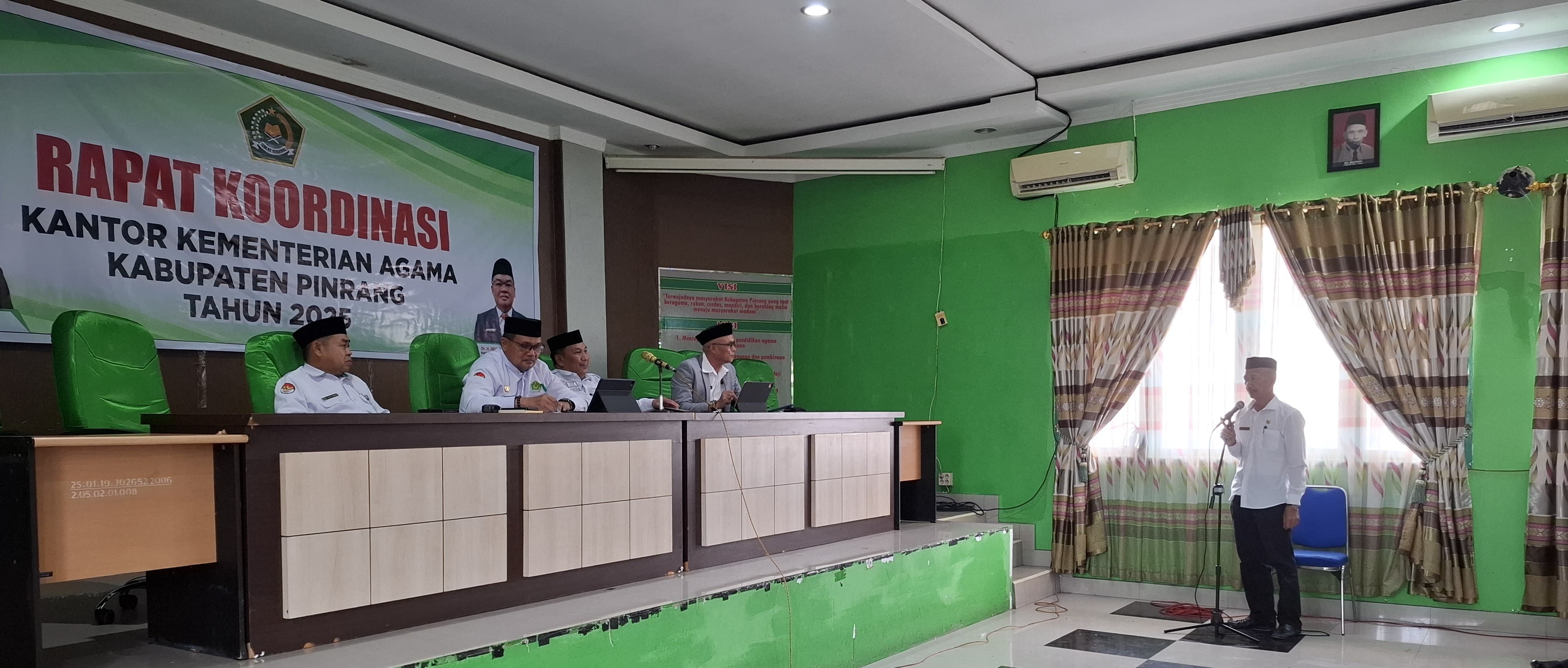 Aula Kemenag Pinrang, Jl. Bintang No. 2 Kel. Maccorawalie