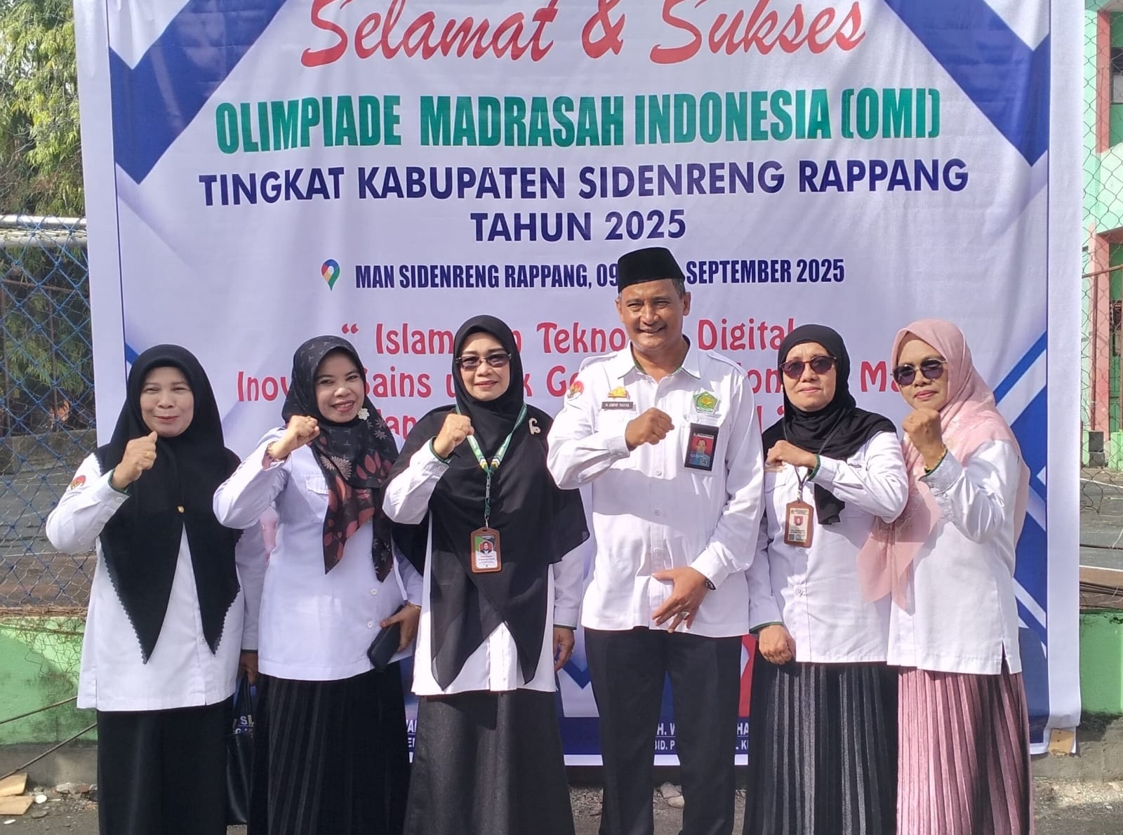 Siswa MI Se- Kab Sidenreng Rappang ikut OMI  (Olimpiade Madrasah Indonesia) di MAN Baranti