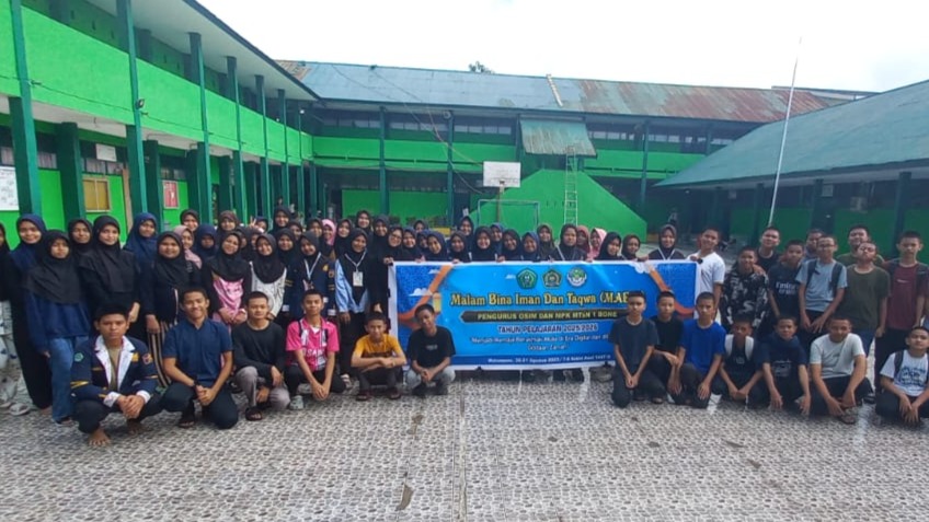 MABIT OSIM dan MPK MTsN 1 Bone Teguhkan Iman dan Takwa