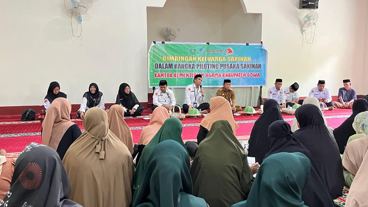 Suasana bimbingan Keluarga Sakinah