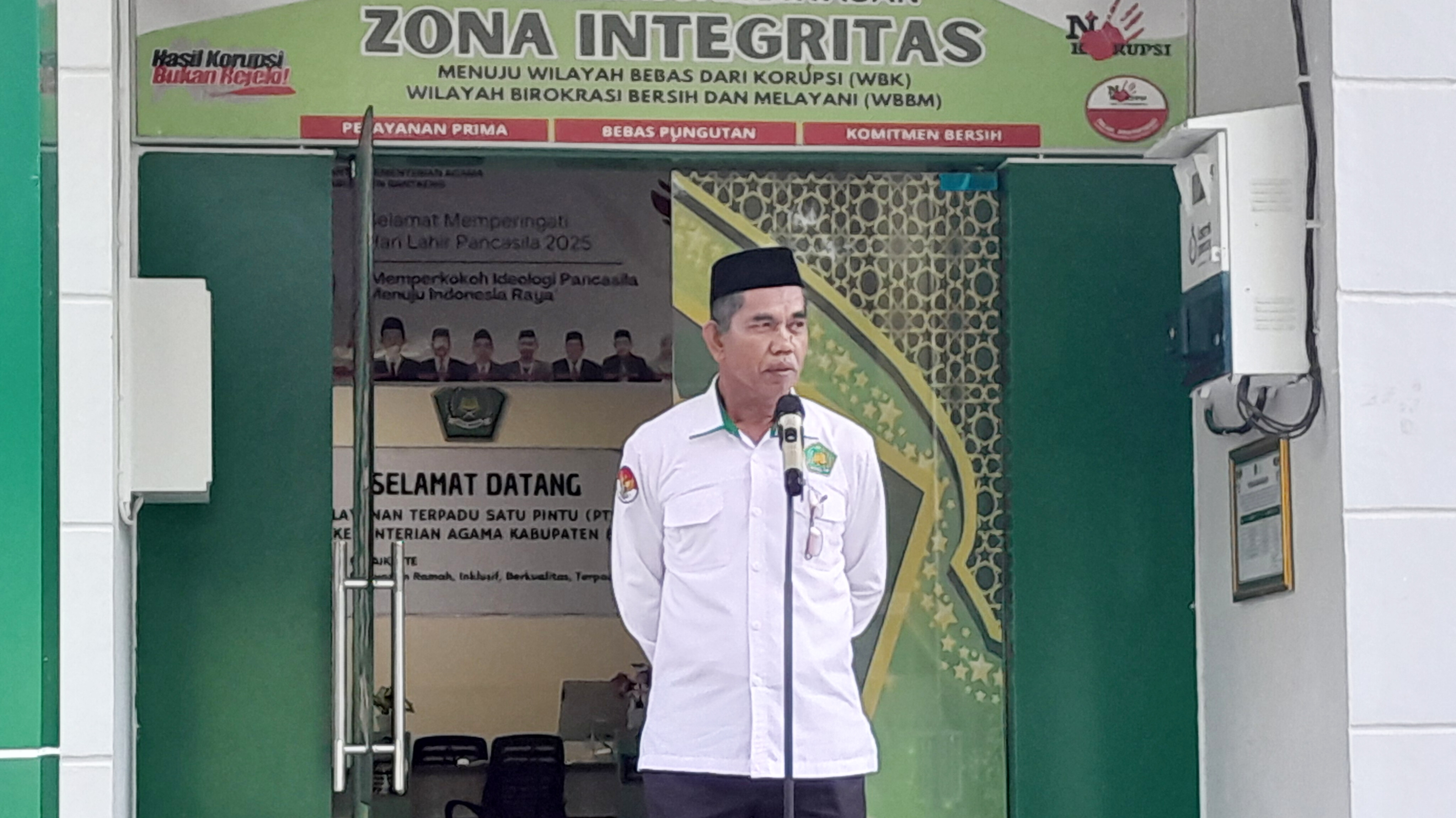 Apel Pagi di Kemenag Bantaeng, Kasi PAI Jadi Pembina pada Senin, 21 Juli 2025 (Foto: Humas Kemenag Bantaeng)