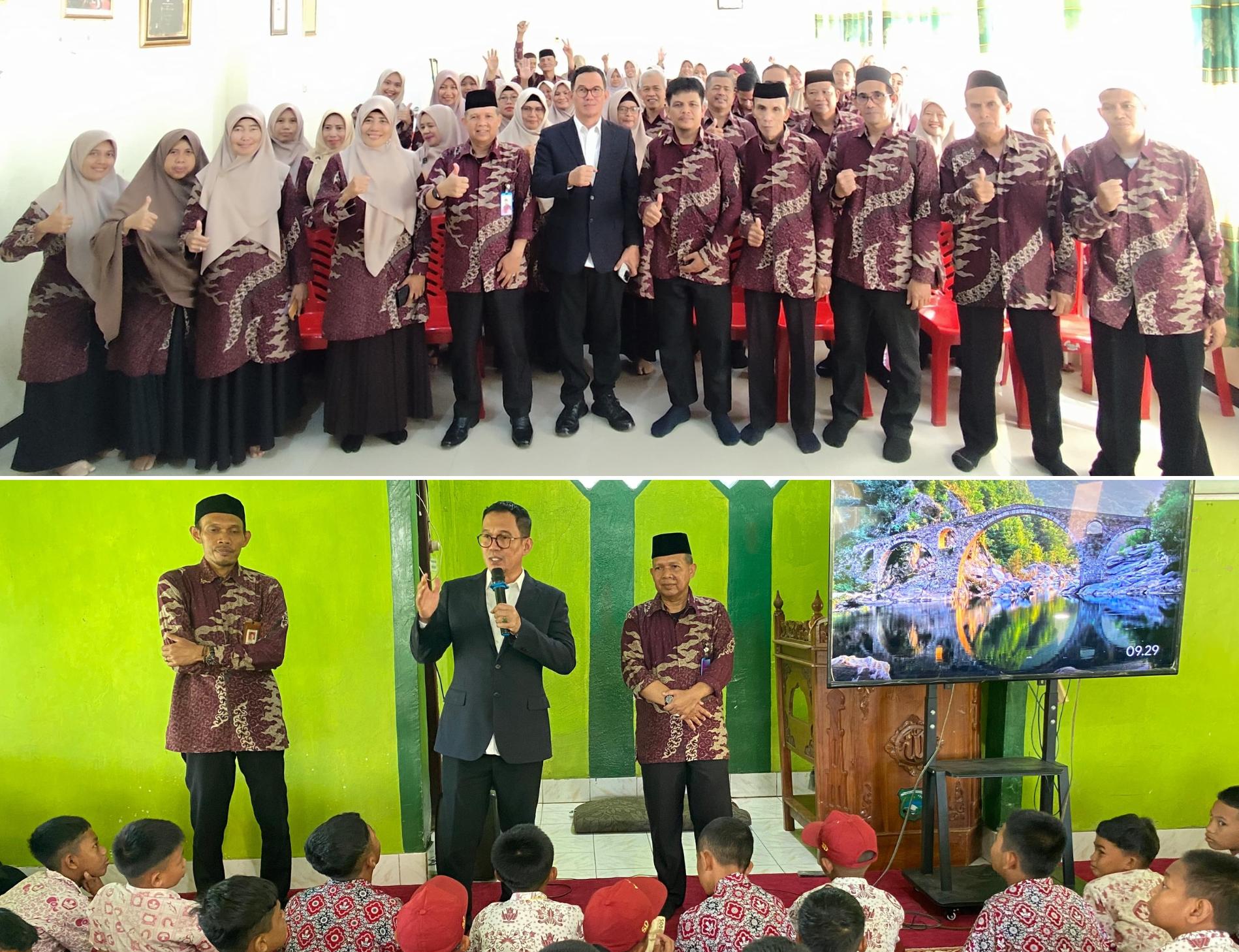 Kabid Penmad Kanwil Sulsel Hadir di Pangkep : Sukseskan Pembinaan ASN dan Monitoring MATSAMA di MTsN Pangkep