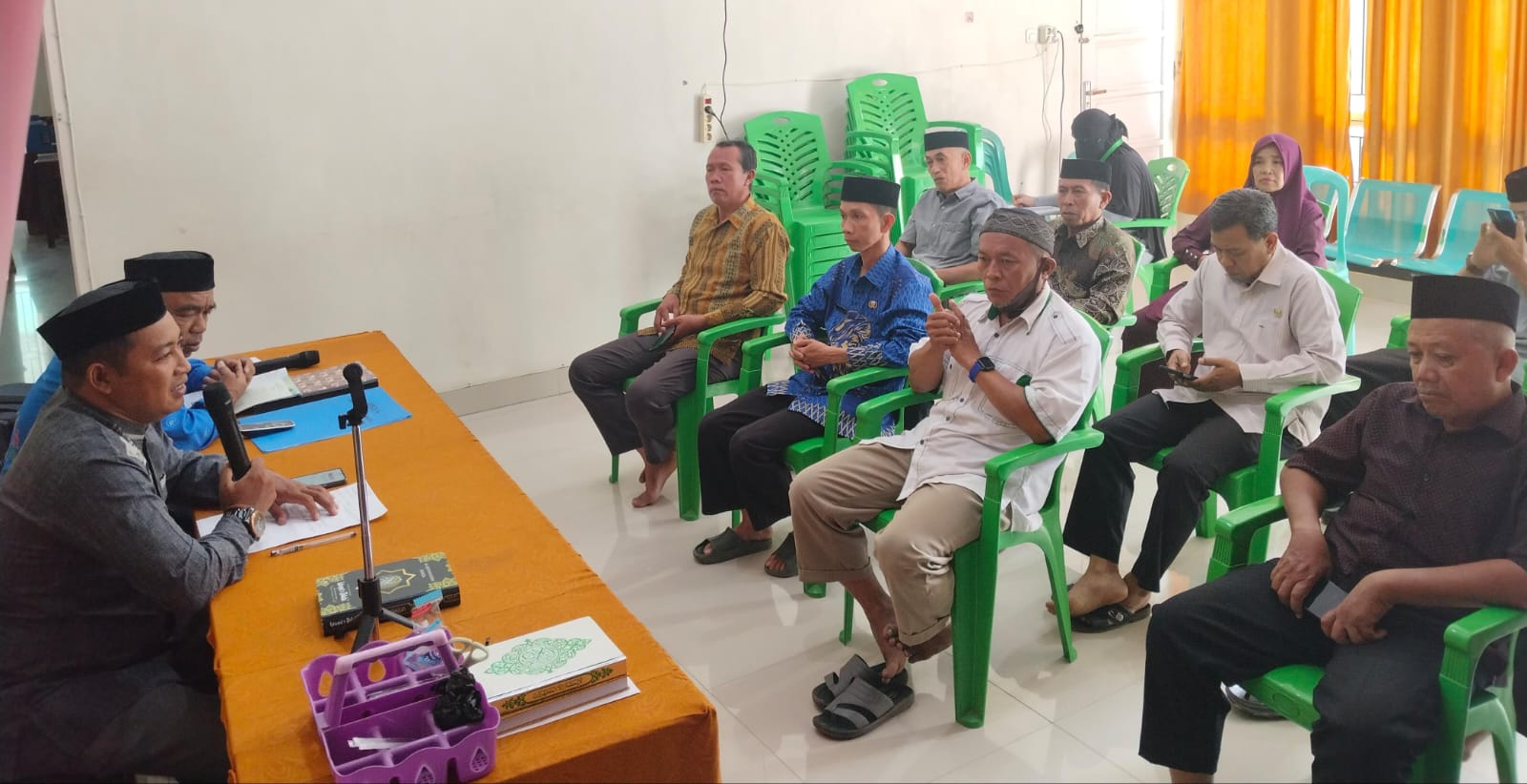 Suasana rapat pembahasan MTQ
