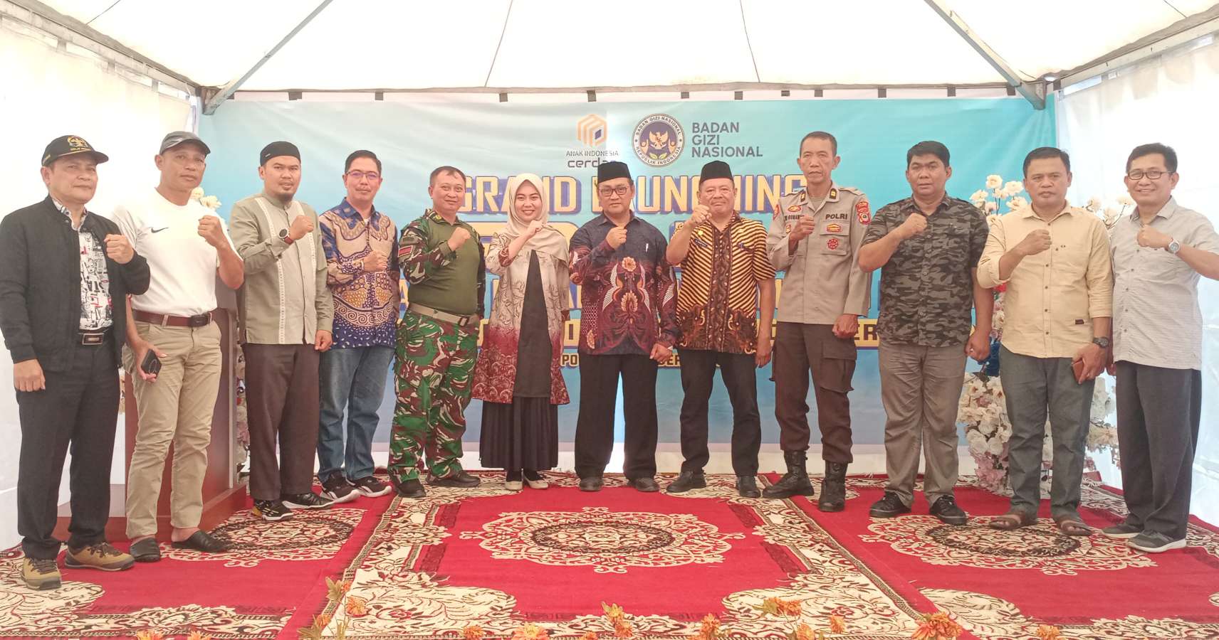 Peluncuran Program MBG Palopo Wilayah Utara