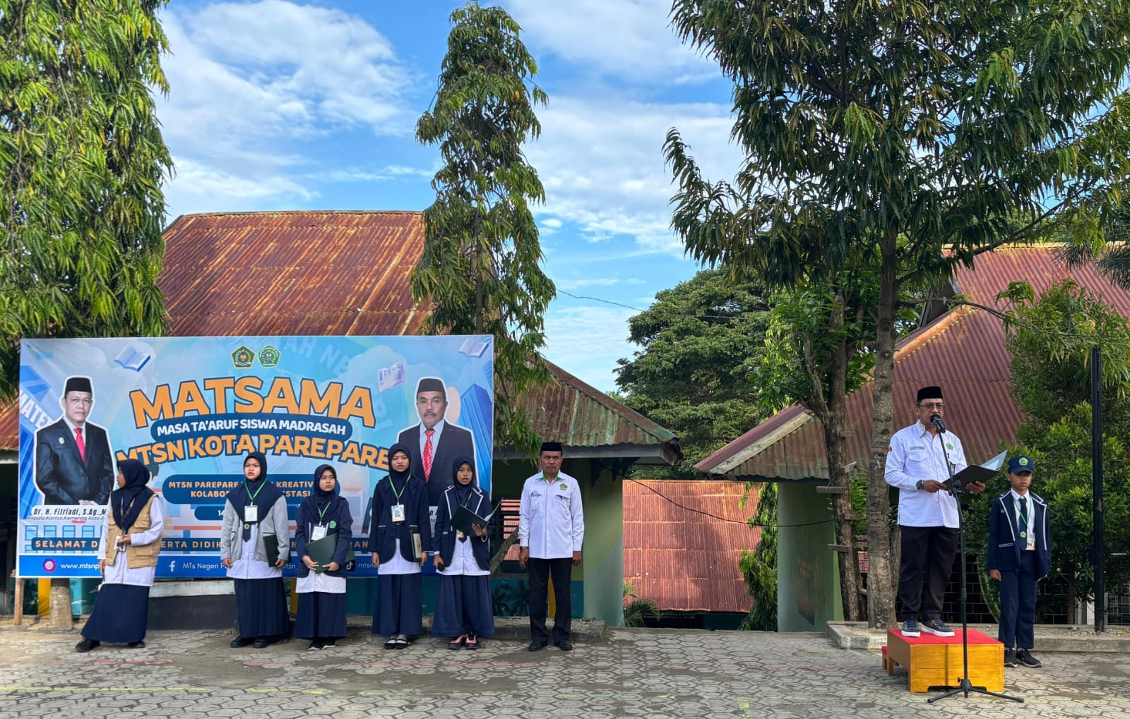 Upacara Pembukaan Matsama di MTsN Parepare