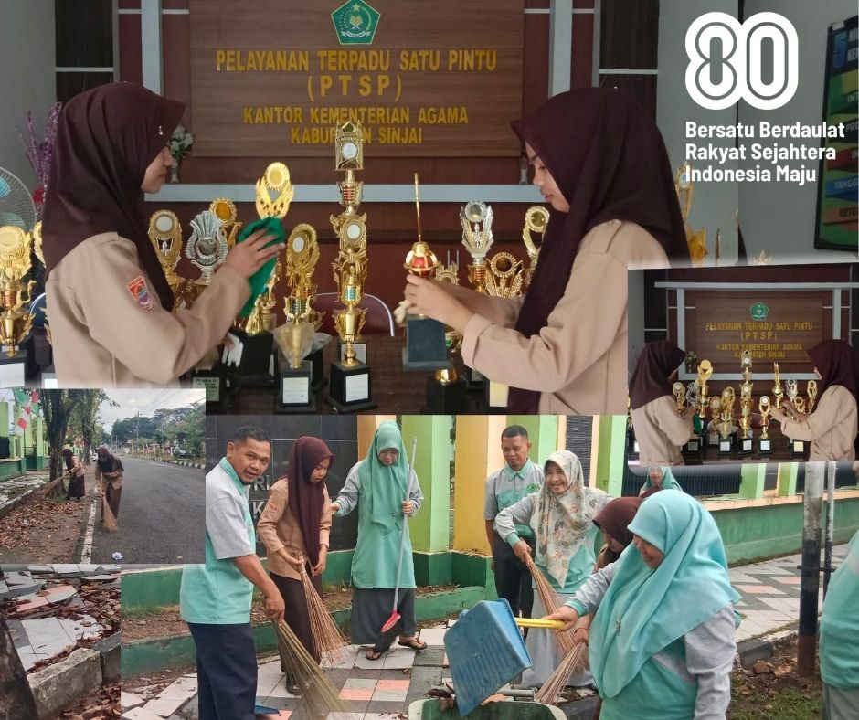 Pembinaan Prakerin: Kemenag Sinjai Kenalkan Budaya Kerja Profesional dan Bersih