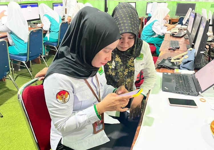 MAN Sidenreng Rappang Lakukan Pendataan Pemanfaatan Sewa Kantin BMN Secara Online
