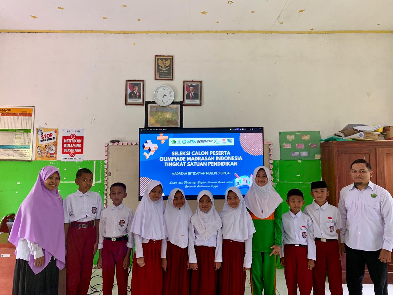 MIN 3 Sinjai Gelar Seleksi Internal untuk Olimpiade Madrasah Indonesia 2025
