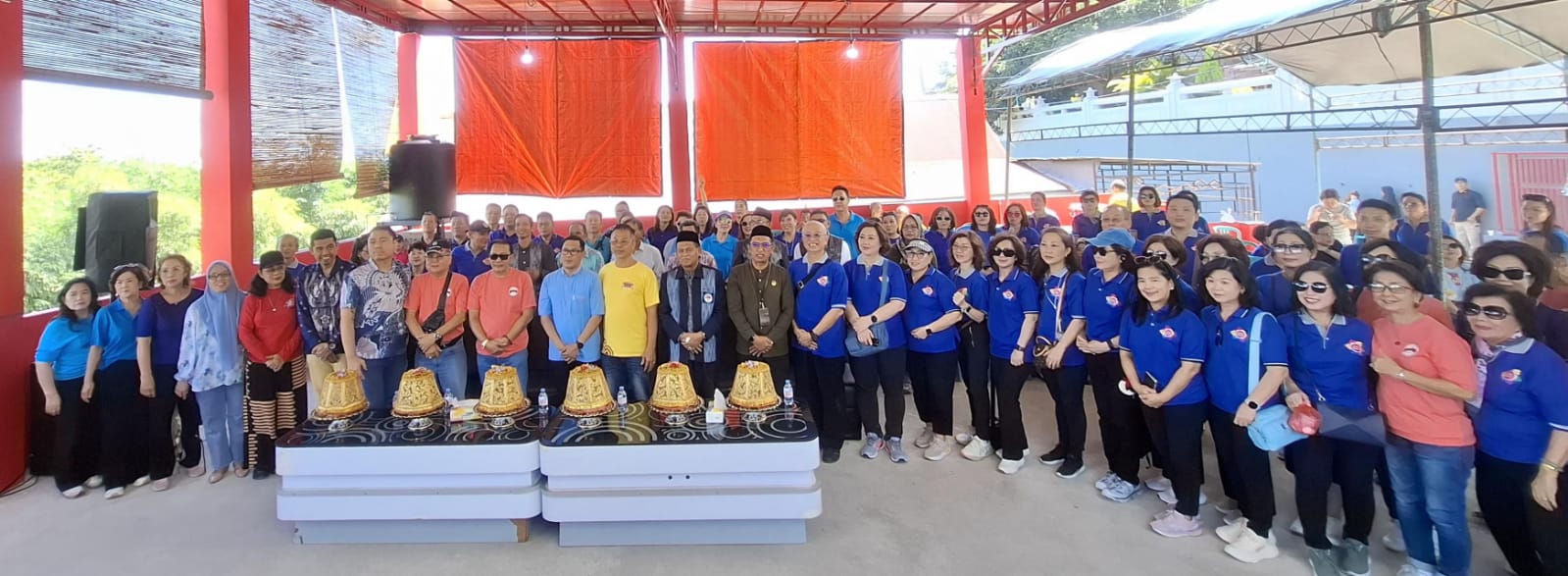 Peringatan HUT ke-4 Dewa Kwang Kong di Klenteng Kota Parepare