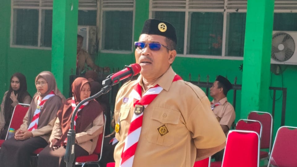 Upacara Penyambutan Tamu Ambalan DDI Mattoanging Bantaeng pada Kamis, 9 Oktober 2025 (Foto: Penmad Kemenag Bantaeng)