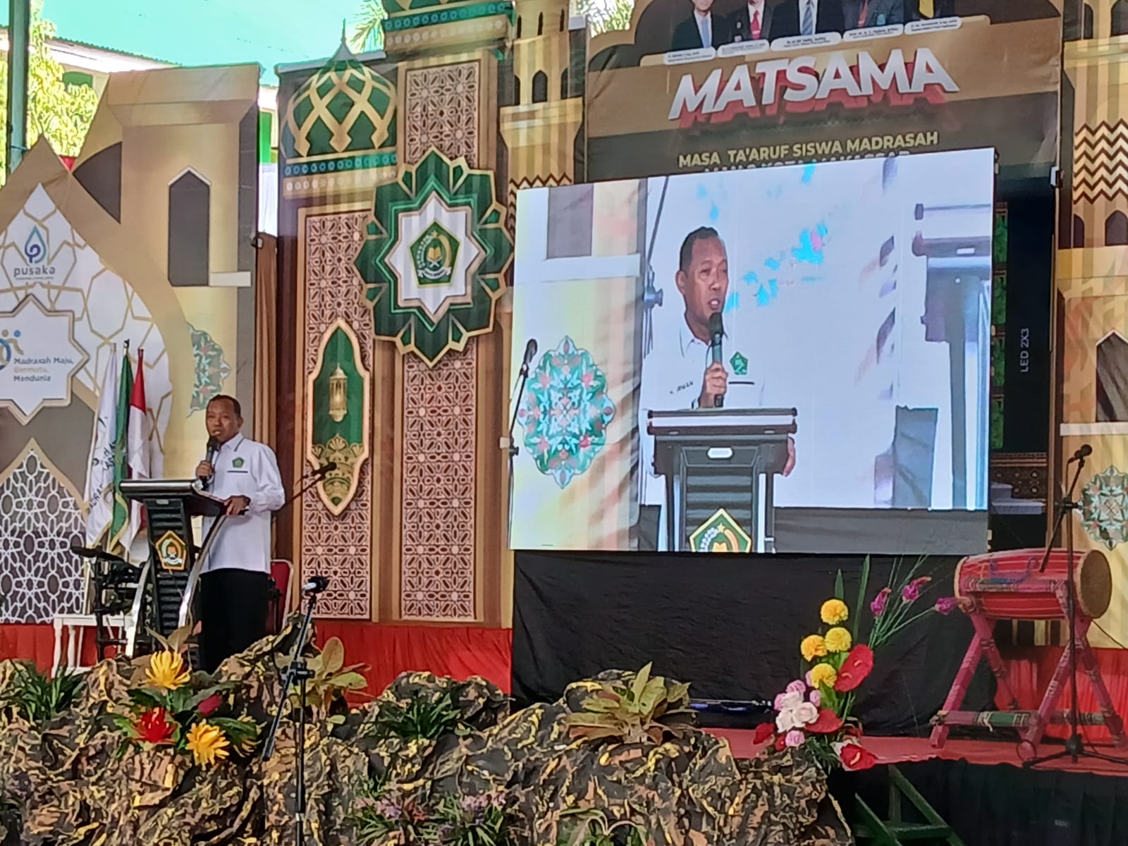 Kepala Kantor Kemenag Kota Makassar Hadiri Pembukaan Matsama MAN 2 Kota Makassar
