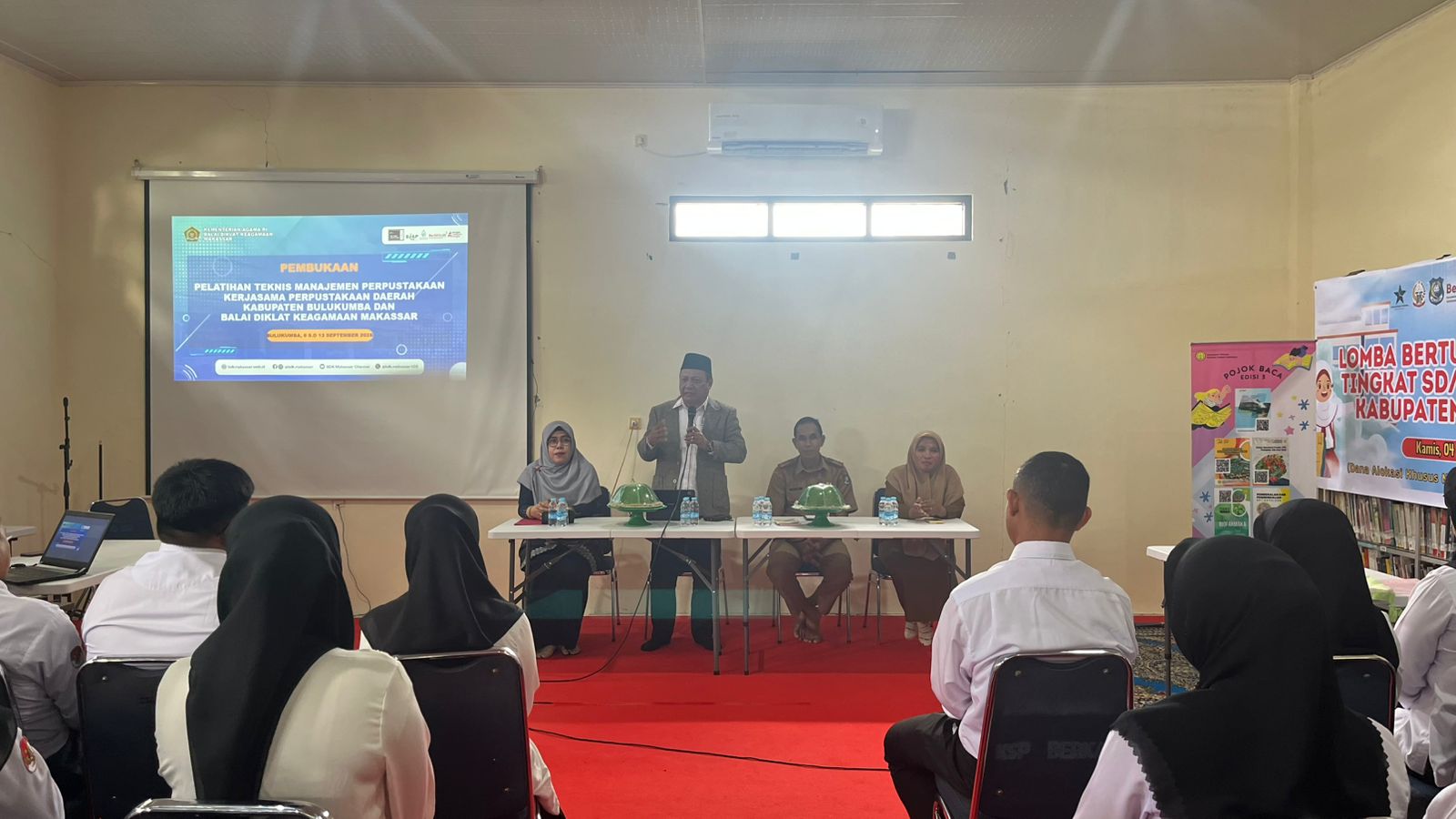 Sambutan oleh Kepala Kantor Kemenag Kabupaten Bulukumba