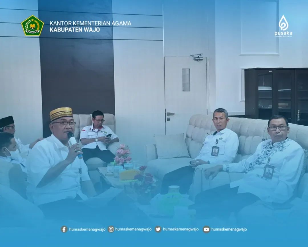 KaKan Kemenag Wajo Menyampaikan Laporan