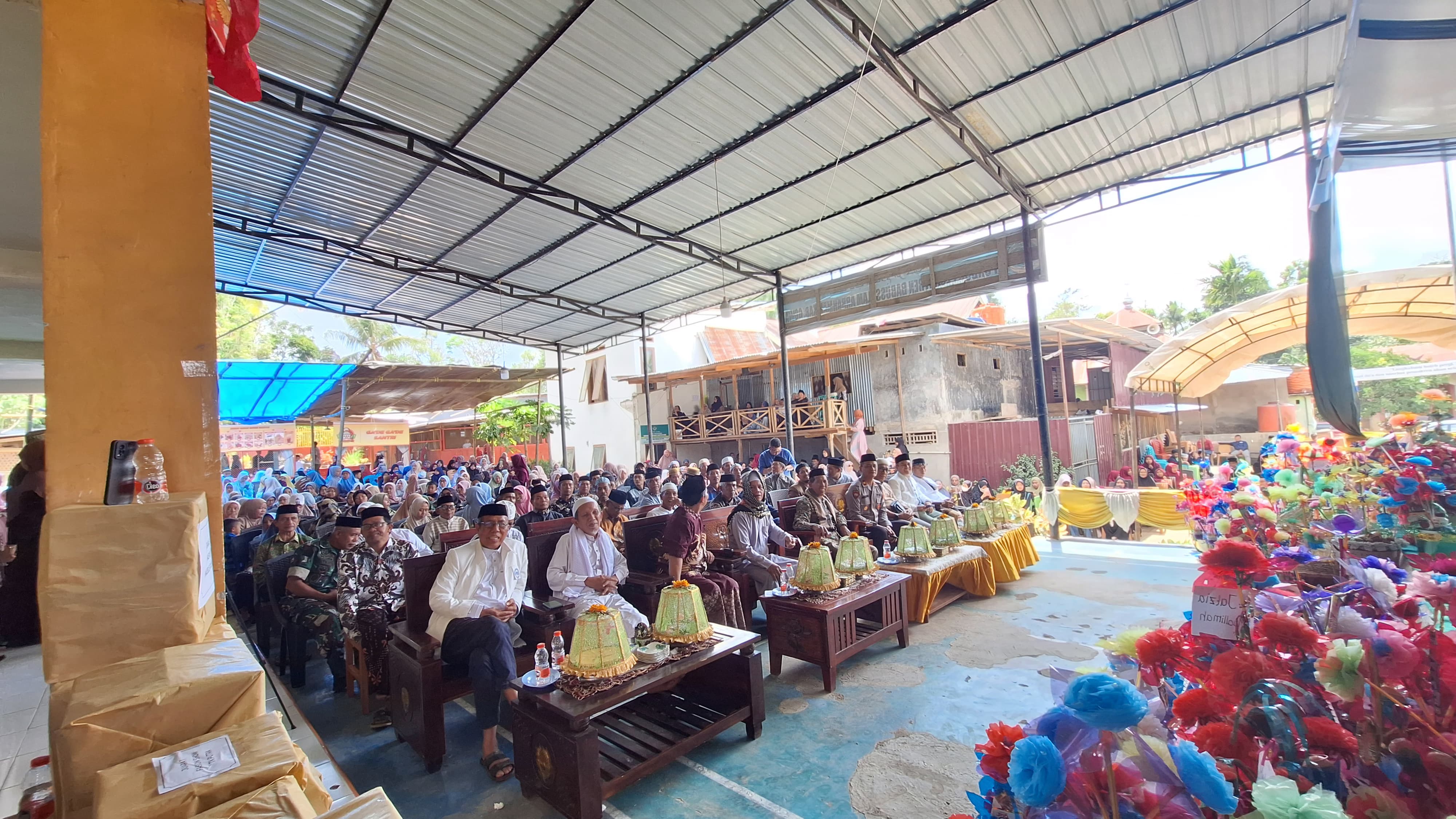 Suasana milad Ponpes Babussalam Arrahmah