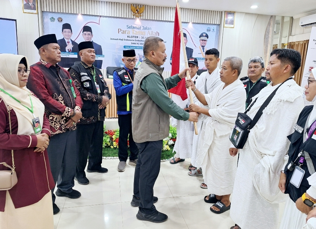 Jemaah Haji Sulawesi Tenggara Mulai Diterbangkan ke Tanah Suci