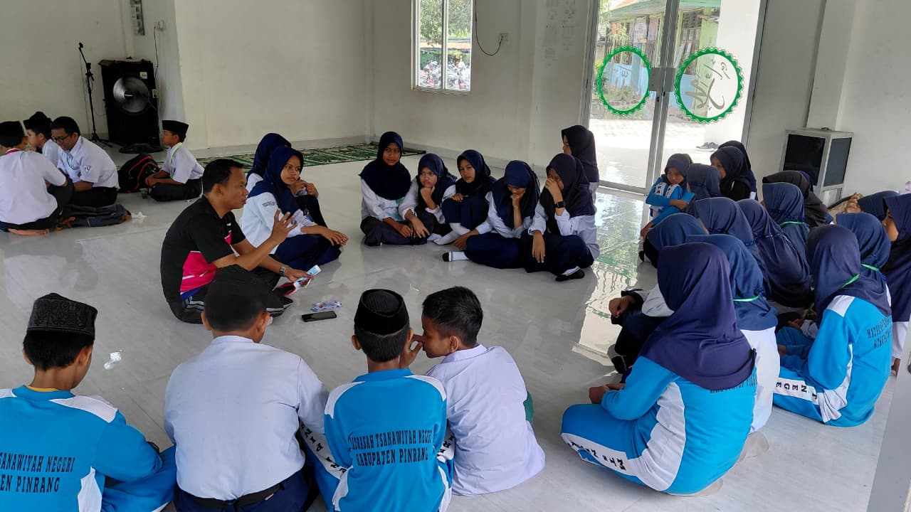 Gercep Jelang Pelantikan, Literasi MTsN Pinrang Gelar Rapat Koordinasi
