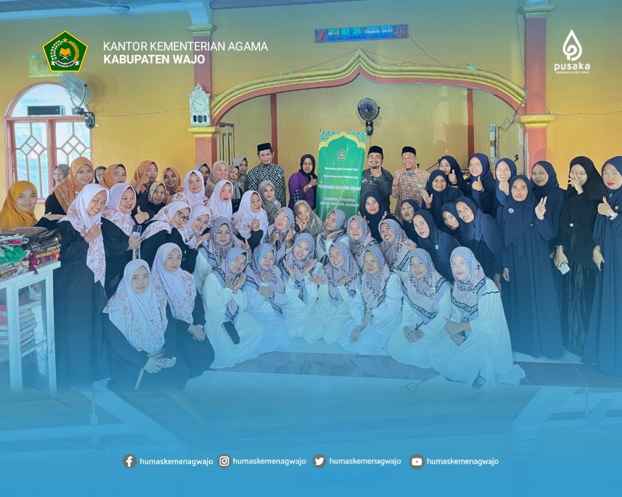 Dukung Ketahanan Keluarga, KUA Bola Bersama Pemdes Sanreseng Ade Gelar Pembinaan Sakinah