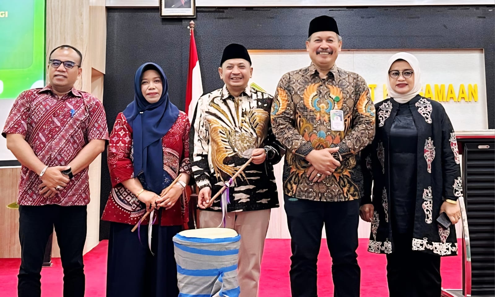 Prof. Ali Ramdhani Launcing SABER-EKO, Kakanwil Kemenag Sulsel Ingin Terapkan di Seluruh Satker
