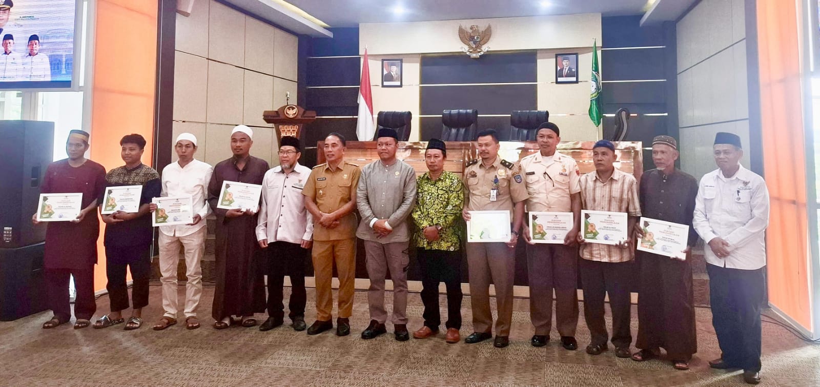 Pengurus Masjid dan Mubalig hadiri Rakor Pengelolaan Zakat