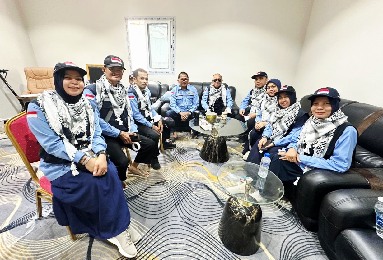 JH Kloter 6 UPG Tinggalkan Kota Suci Mekkah Menuju Tanah Air dengan Penuh Syukur dan Haru
