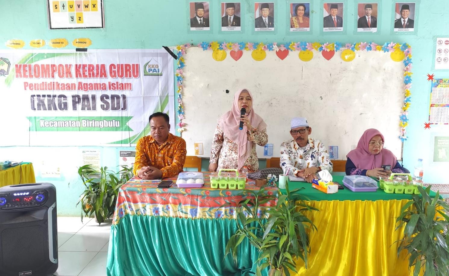 Kasi PAI saat membuka kegiatan