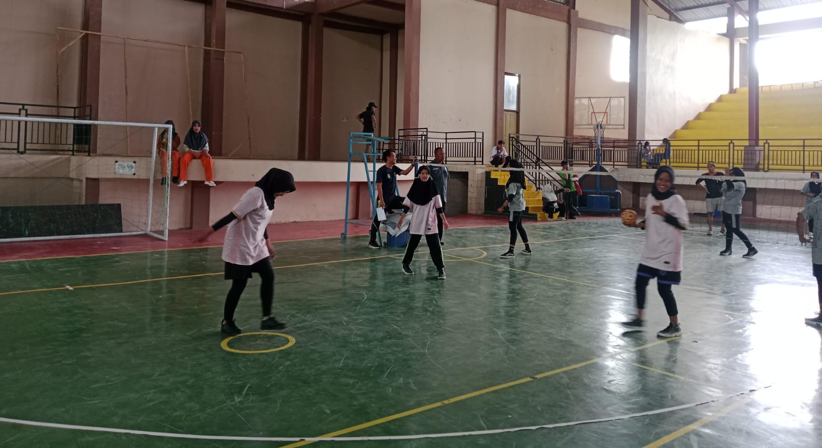 Tim Sepak Takraw Putri MAN 1 Parepare