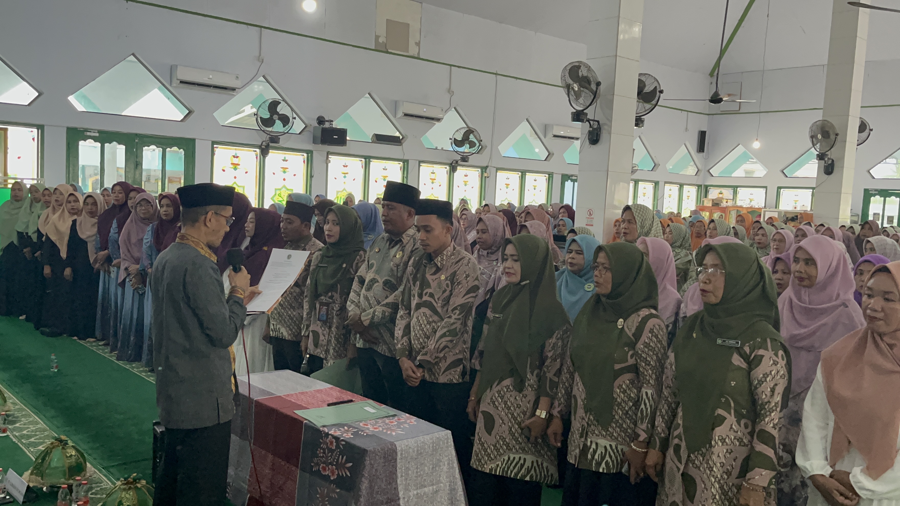 Pengukuhan Pokja Majelis Taklim Kecamatan Cina