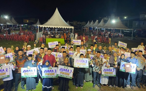 Seleksi Tilawatil Qur'an dan Hadits (STQH) ke-XXVIII Tingkat Kabupaten Sidrap Sukses Digelar