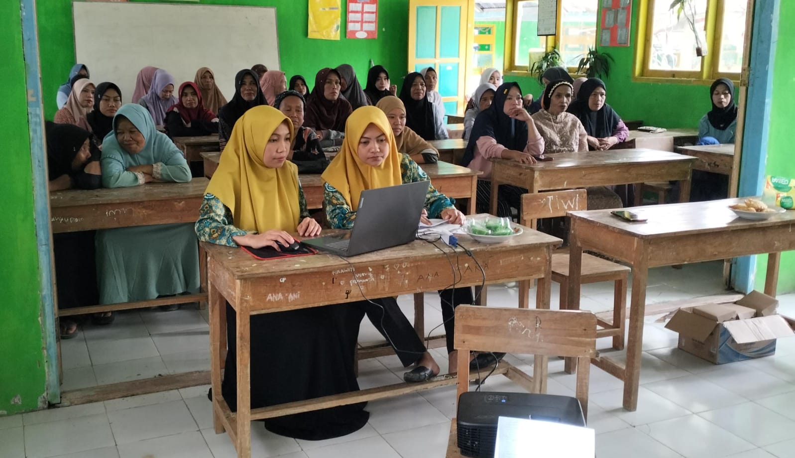 Para ortu wali saat pertemuan