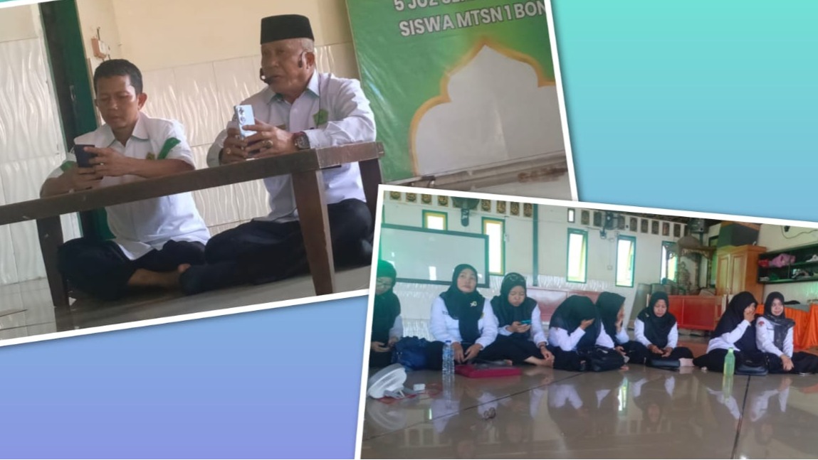 MTsN 1 Bone Gelar Rapat Khusus Pembina Ekstrakurikuler di Masjid Babul Ilmi