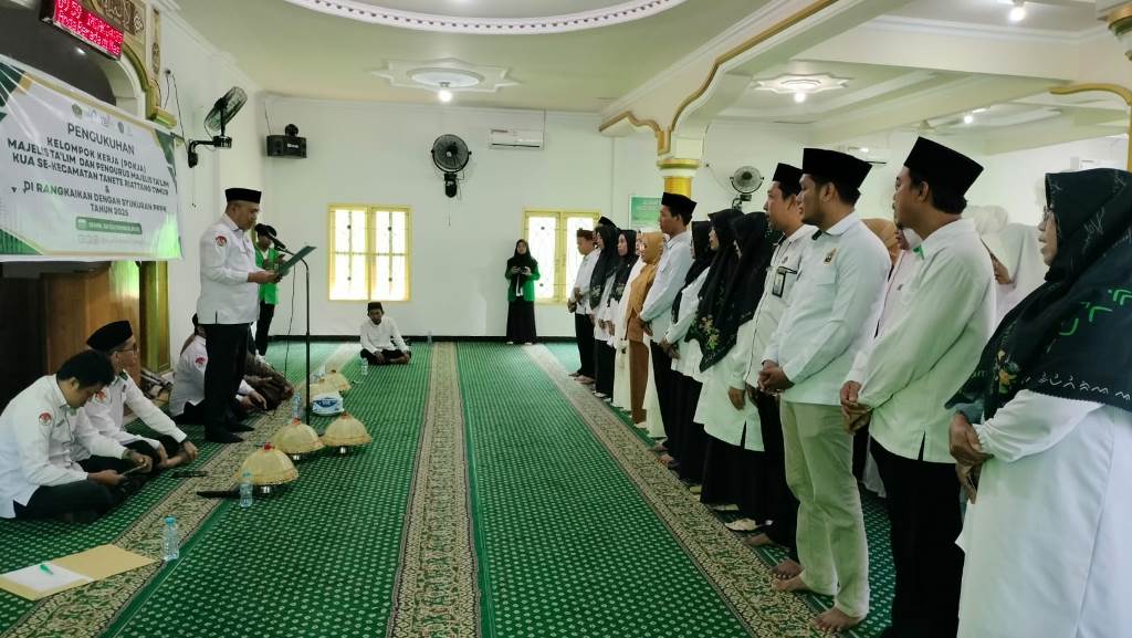 Pengukuhan Pokja Majelis Taklim