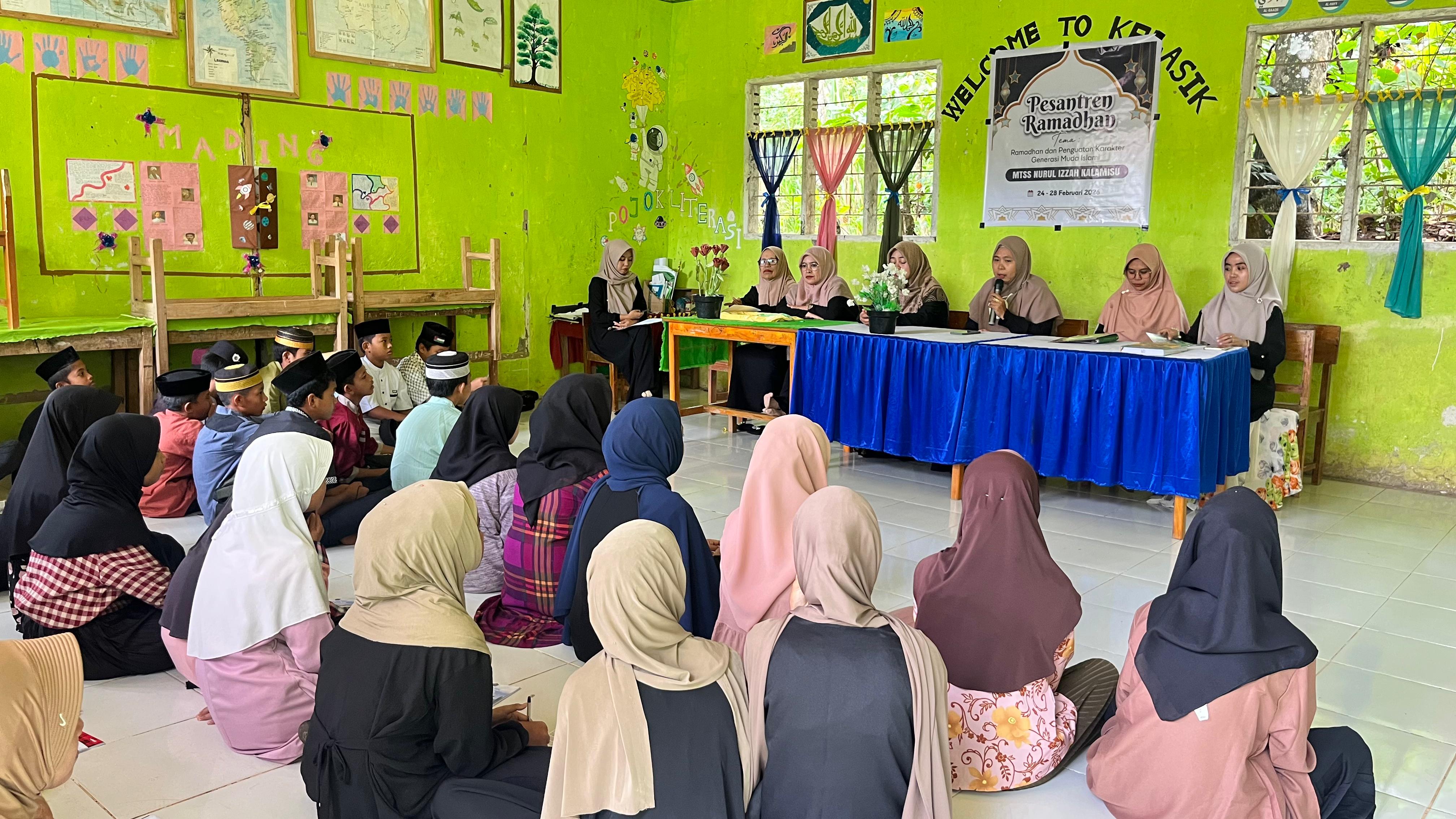 MTs Nurul Izzah Kalamisu Awali Pesantren Ramadan 1447 H dengan Kegiatan Keagamaan