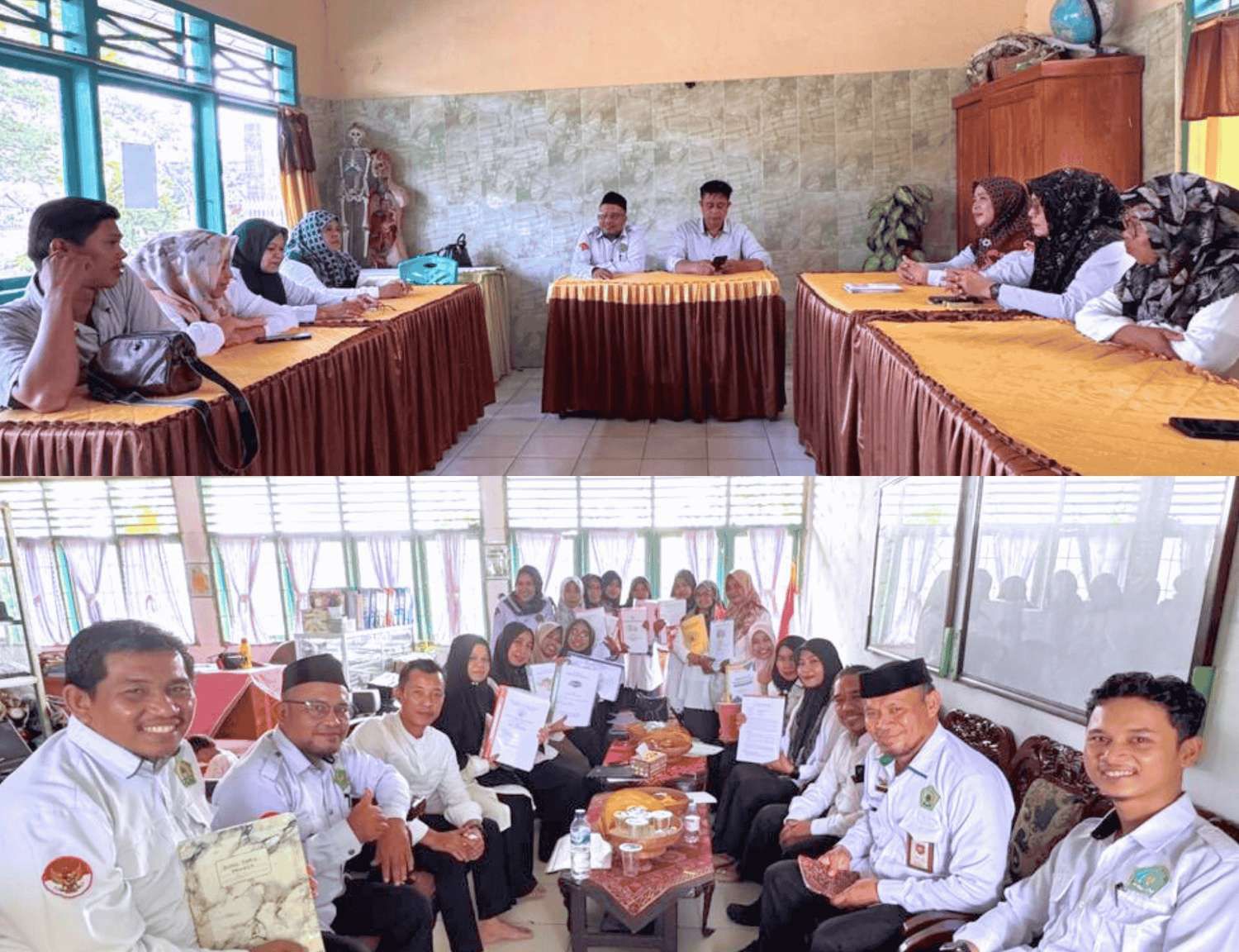 Monitoring Terpadu Pengawas Madrasah Kemenag Pangkep di Wilayah Pangkajene, Ma’rang, Segeri, dan Mandalle