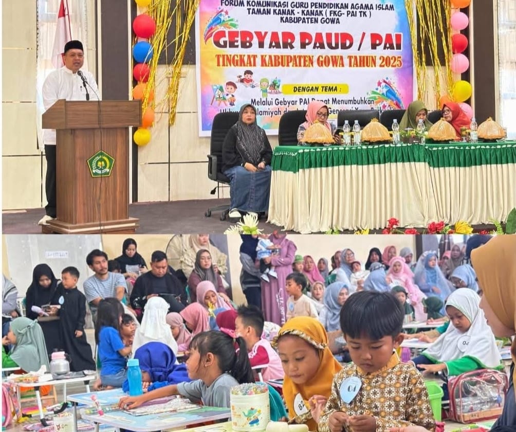 Suasana pembukaan Gebyar PAUD