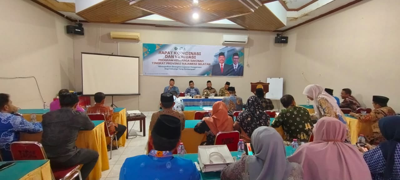 Penutupan Rakor Program Keluarga Sakinah Provinsi Sulsel